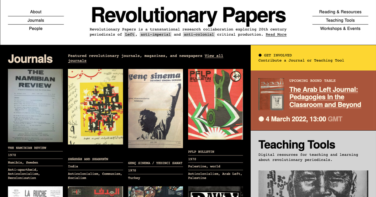 Revolutionary Papers