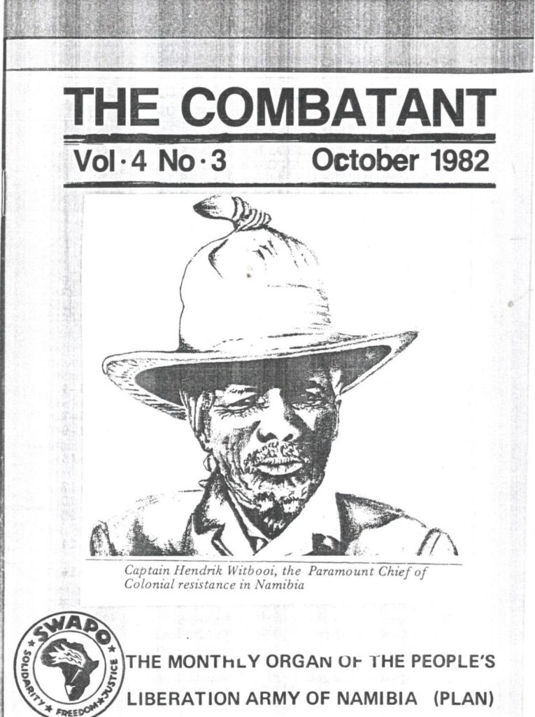 Front cover of The Combatant.